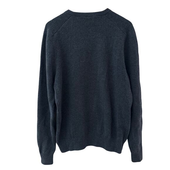 Mack Weldon Tech Cashmere Crew Neck Sweater Navy Heather Size Large - Picture 10 of 12